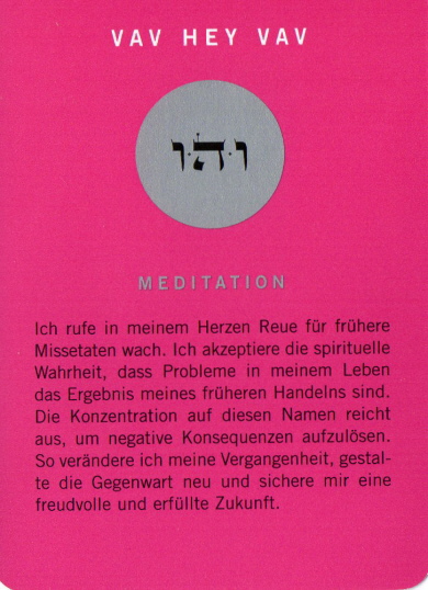 Meditation zu Vehuiah