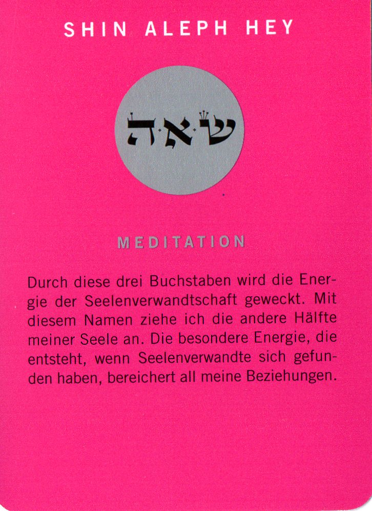 Meditation zu Seheiah