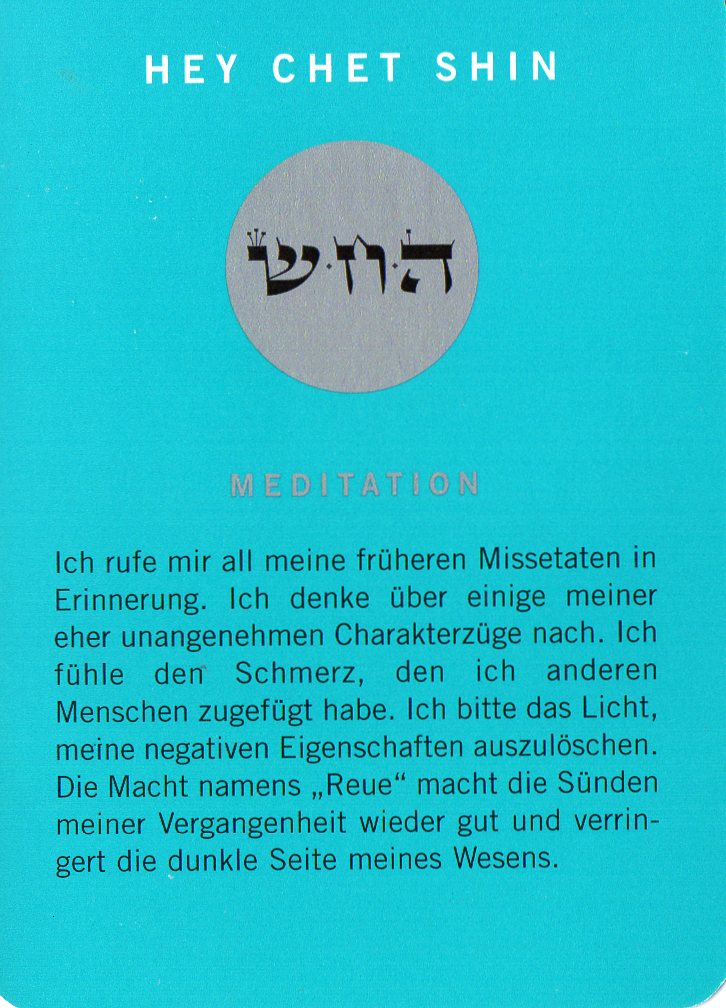 Meditation zu Hahasiah