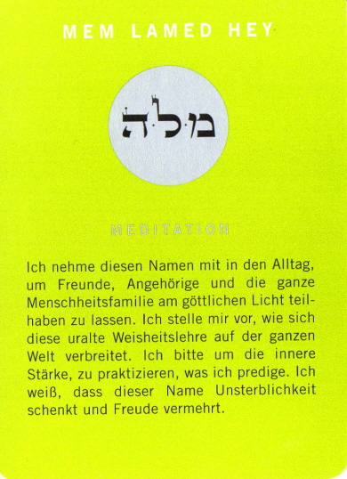 Meditation zu Melahel