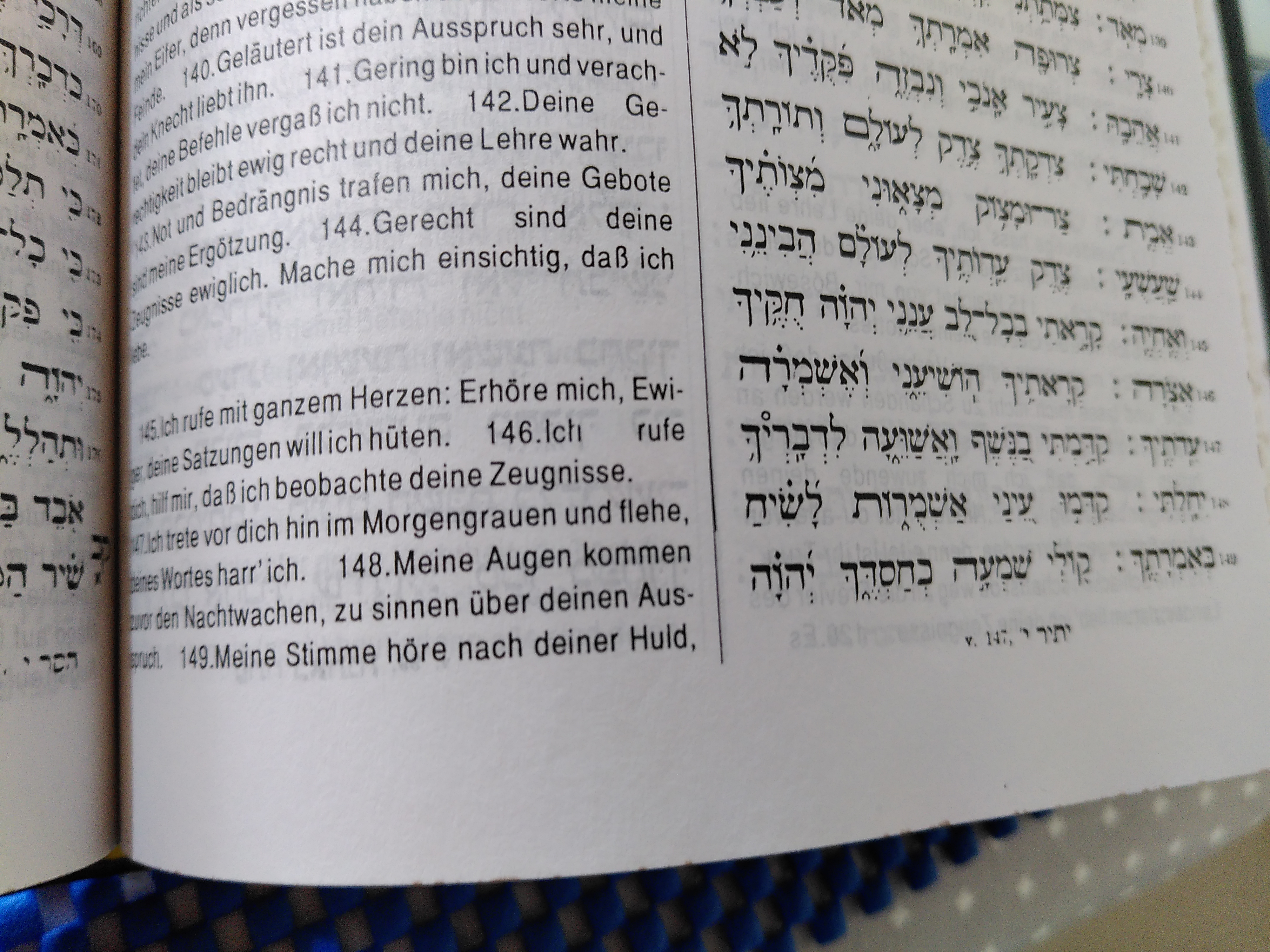 Quof im Psalm 119